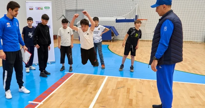Şəkidə Olimpiya həyəcanı: 192 məktəbli yarışdı FOTO