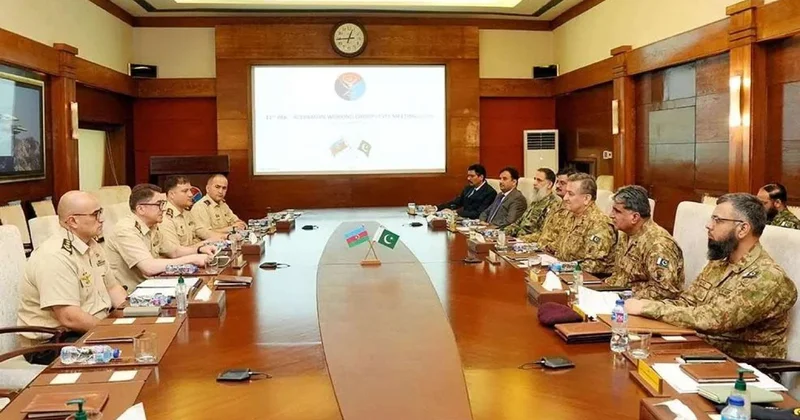 Azərbaycan və Pakistan arasında hərbi sahədə protokol imzalanıb FOTO