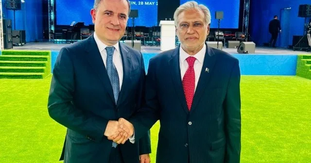 Ceyhun Bayramov pakistanlı həmkarı ilə görüşünə dair paylaşım etdi