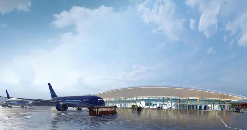 Laçın Beynəlxalq Aeroportunun açılış mərasimi CANLI