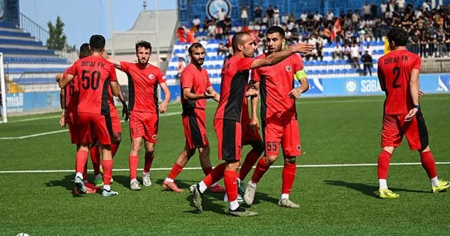 1 ci liqada yerlərini qorudular