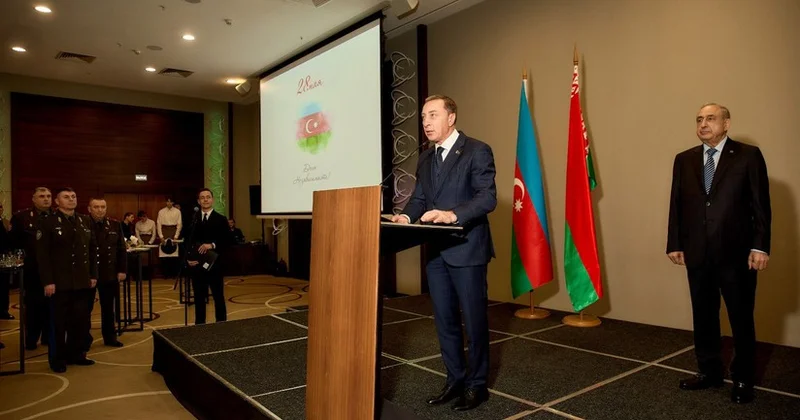 Посольство Азербайджана в Беларуси провело мероприятие по случаю Дня независимости