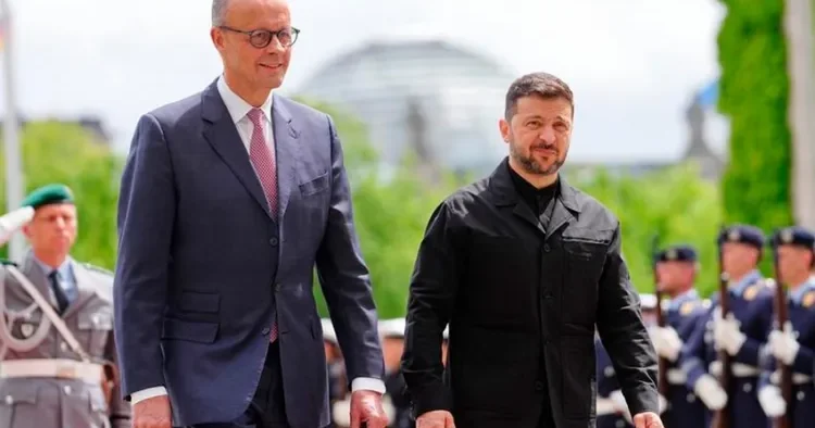 Ştaynmayer Berlində Zelenski ilə görüşür