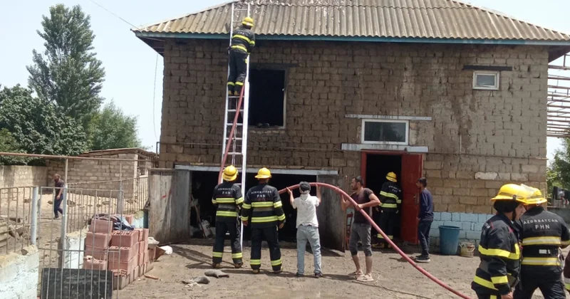 Neftçalada evdə təmir zamanı partlayış olub, ölən və xəsarət alan var