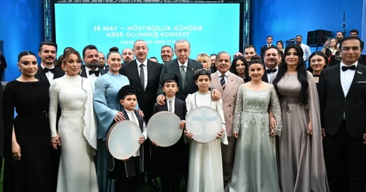 Laçındakı bayram konsertindən Fotolar
