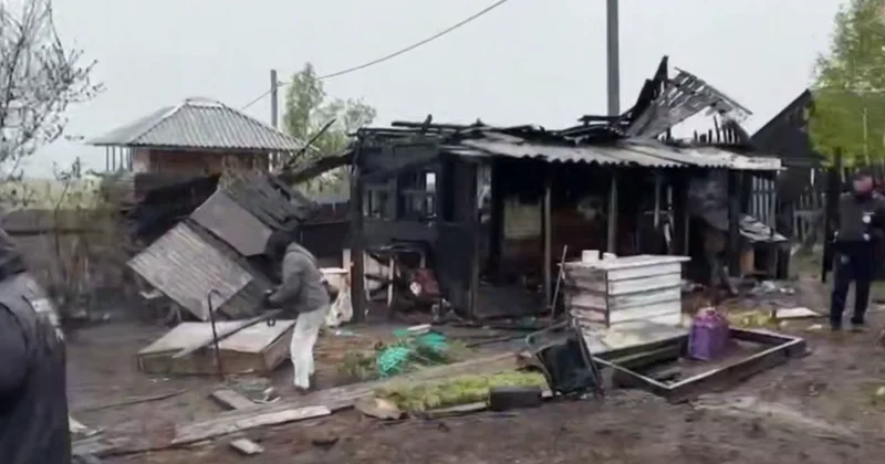 В России обнаружены тела пятерых подростков после нападения с ножом и поджога