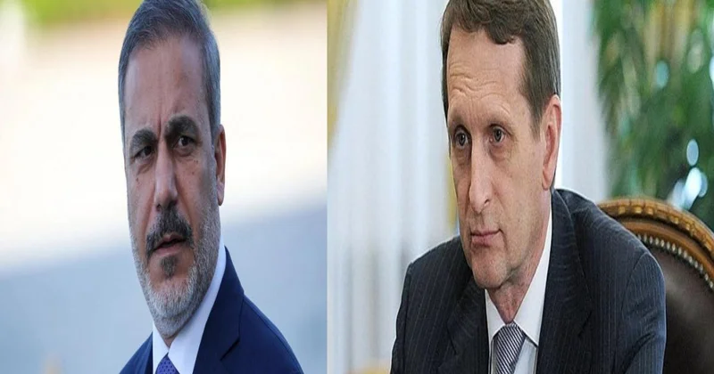 Sergey Narışkin Hakan Fidanla görüşdüyünü təsdiqləyib