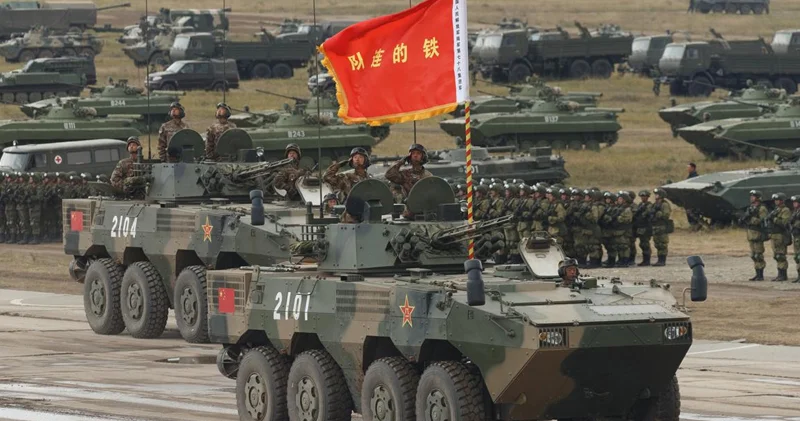 Tayvana xəbərdarlıq: Çin yeni amfibiya tanklarının kütləvi istehsalına başladı