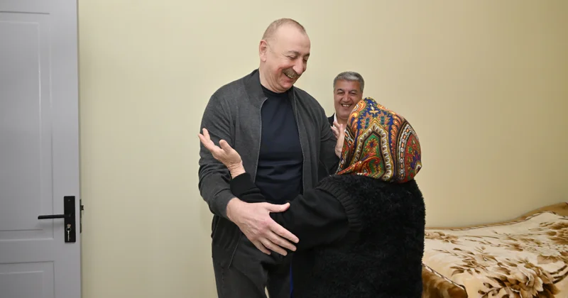 Ильхам Алиев поделился кадрами поездки в Шушинский район Minval Politika