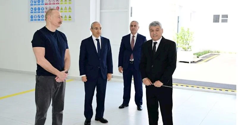 İlham Əliyev Xocalıda açılışda iştirak etdi Fotolar