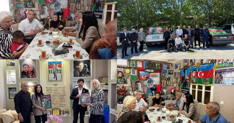 Sabirabadda şəhid ailələrinə Qurban bayramı sovqatı təqdim olundu FOTO
