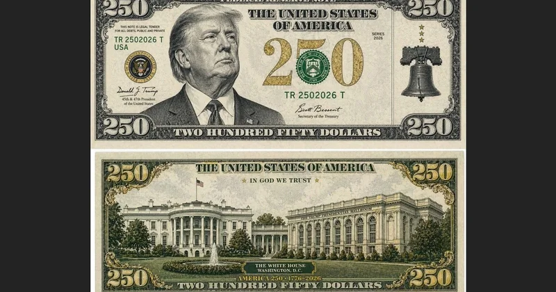 В США подтвердили разработку купюры $250 с портретом Трампа