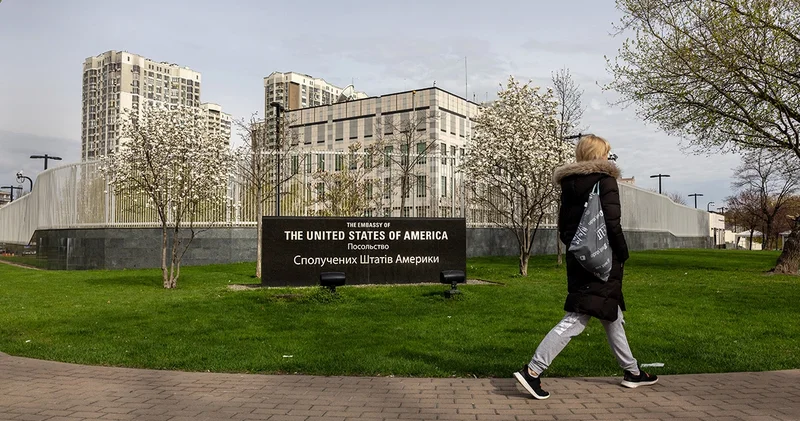 Посольство США покинуло Киев Minval Politika