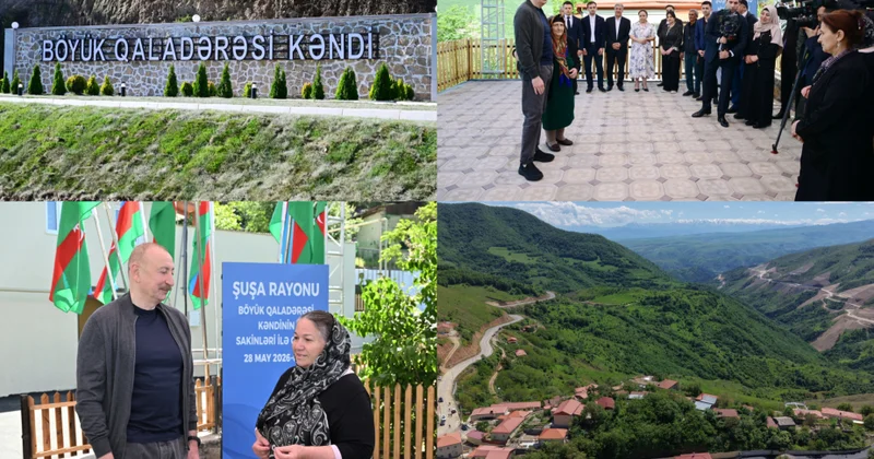 “Elə bildim öz doğma balam gəlib...” Böyük Qaladərəsi kəndindən reportaj