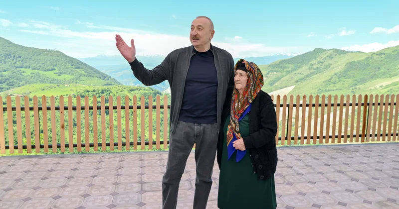 Ильхам Алиев ознакомился с ходом работ в селе Беюк Галадереси Minval Politika