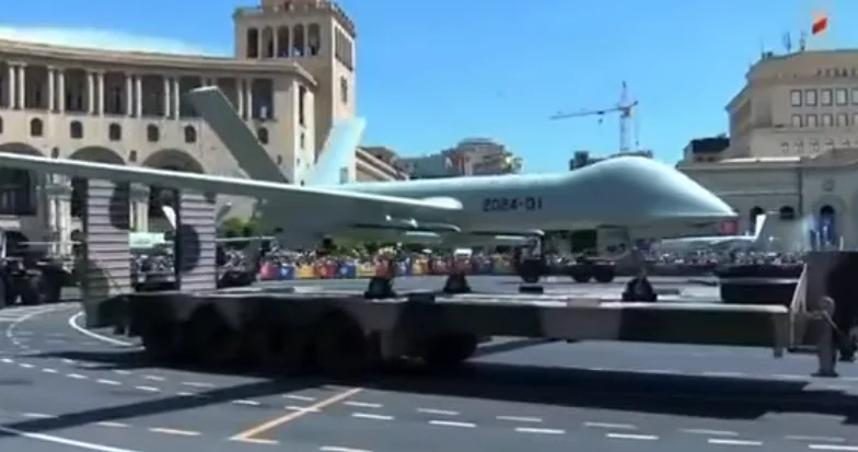 İrəvanda Çindən alınmış dron nümayiş etdirildi VİDEO