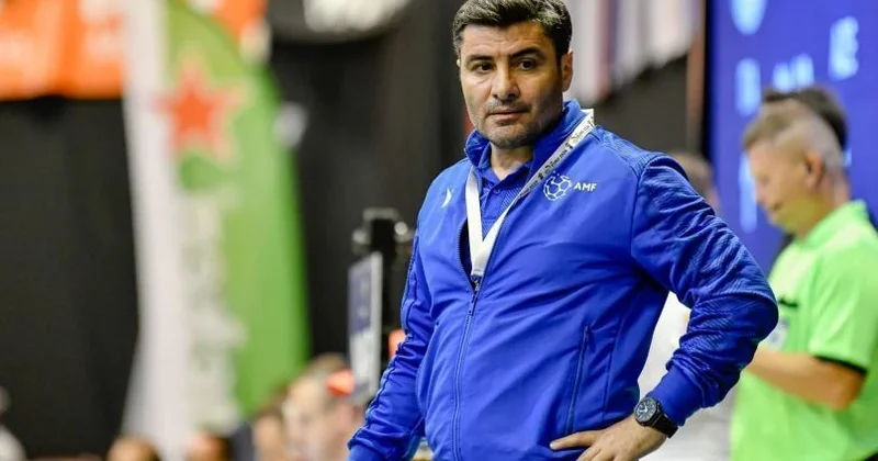 Minifutbol millimizin baş məşqçisi: “Oyun çətin alındı, rəqibin yaxşı kollektivi var” VİDEO