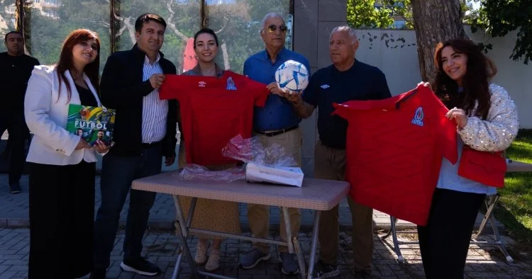 İmişli dən futbol veteranlarına örnək addım FOTOLAR