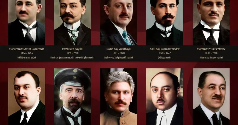 Azərbaycan Cümhuriyyətinin ilk hökumətində nazirlər ADLAR