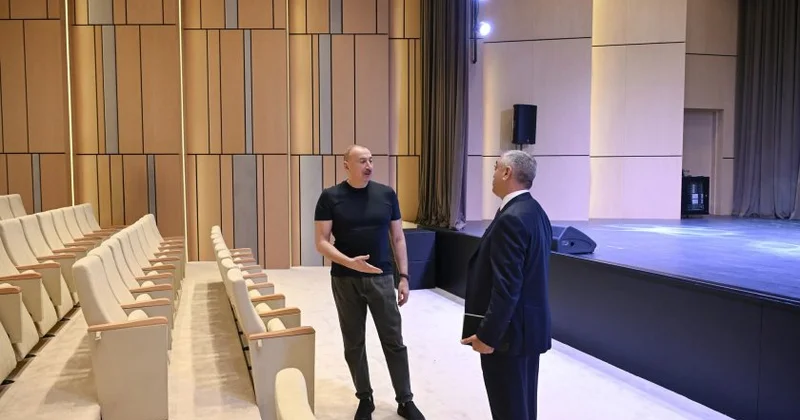 Prezident Xankəndidə bir sıra açılışlarda iştirak edib