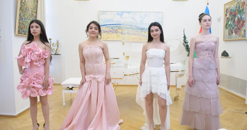 Vyanada “Kəlbəcərin zərif irsi məfrəş“ adlı xüsusi moda nümayişi təşkil olunub