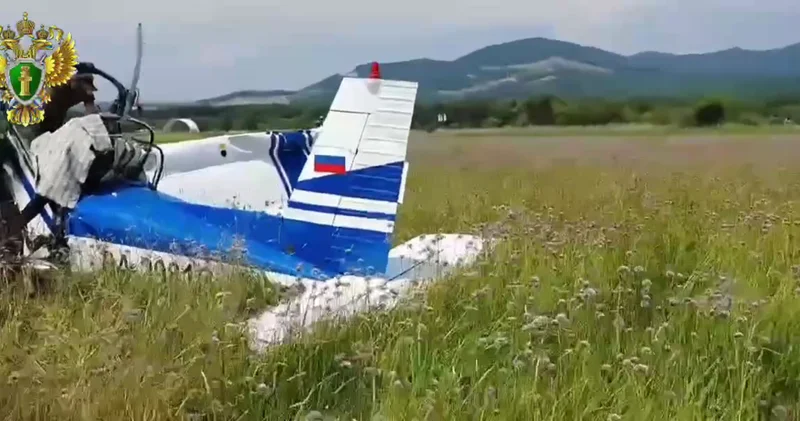 В России потерпел крушение самолет, погиб пилот ВИДЕО