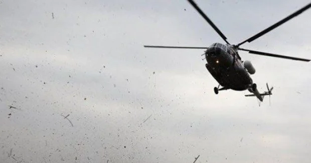 İsveçrə Alp dağlarında helikoter qəzası