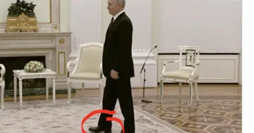 Putinin hündürdaban ayaqqabıları...