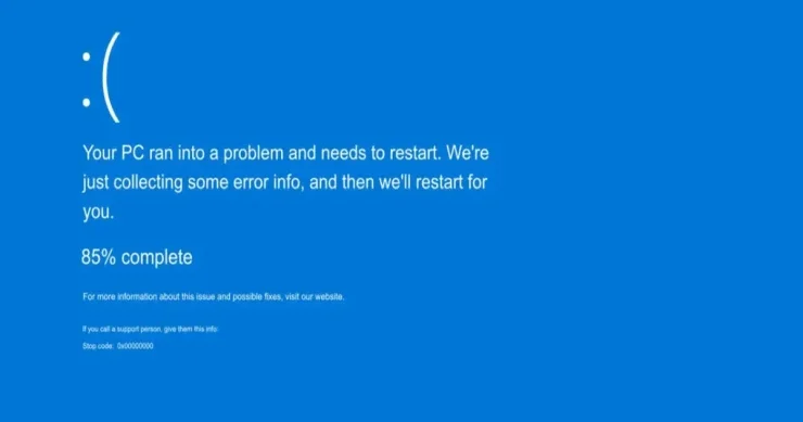 “Microsoft” 40 illik xəta ekranını ləğv etdi: Yeni ekran belə olacaq