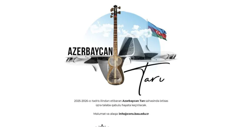 İstanbulun Bahçeşehir Universiteti ilk dəfə Azərbaycan tar ifaçılığı üzrə tələbə qəbulu elan edib