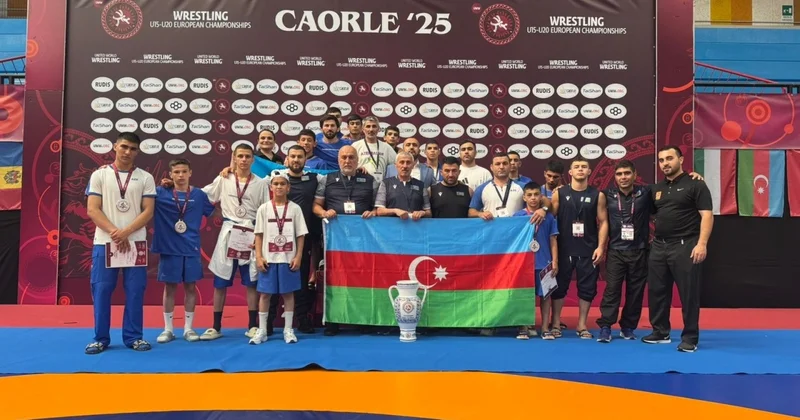 Güləşçilərimiz İtaliyada Avropa çempionu oldu
