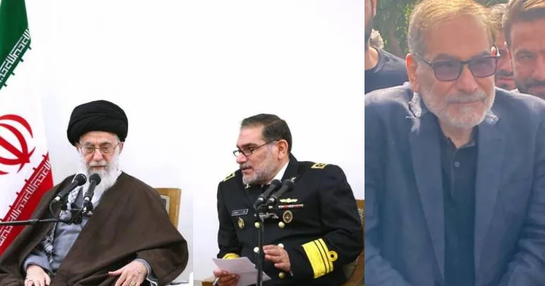 Öldüyü deyilən Xameneinin müşaviri əsa ilə görüntüləndi FOTO
