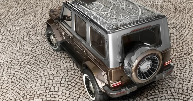 Aristokratlar üçün retro üslublu avtomobil…
