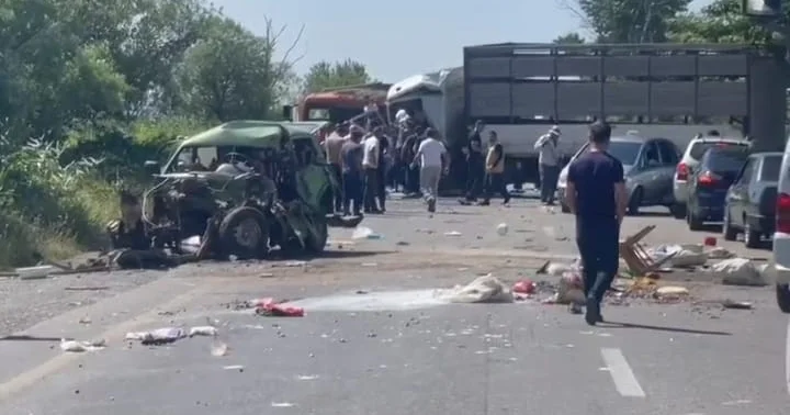 Şabranda baş verən yol qəzasının təfərrüatları məlum olub FOTO YENİLƏNİB