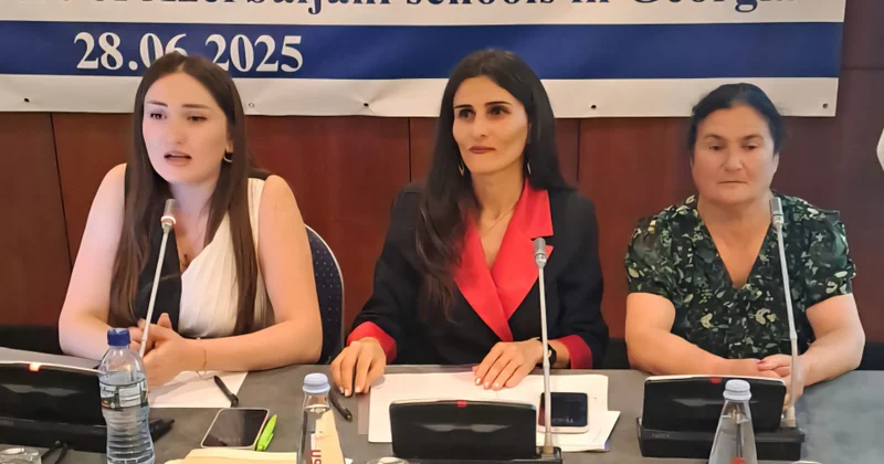 Gürcüstanda azərbaycandilli məktəblərin müəllimlərinin II Qurultayı keçirilib