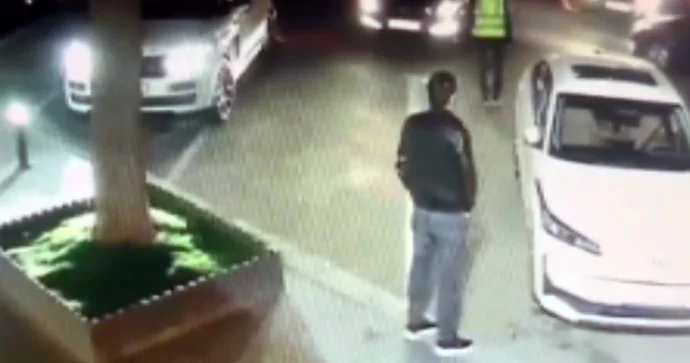 Bakıda xanım sürücü qəribə qəza törətdi VİDEO