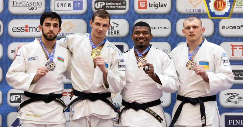 Азербайджан завершил European Open по дзюдо с четырьмя медалями