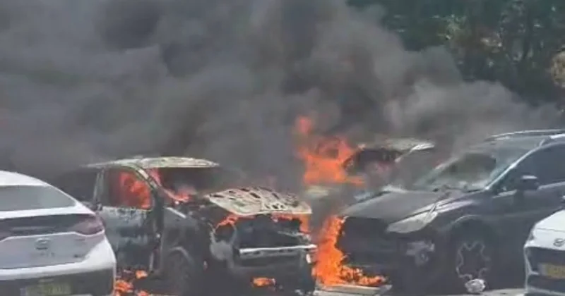 İsraildə bir neçə saat ərzində ikinci avtomobil partladı VİDEO