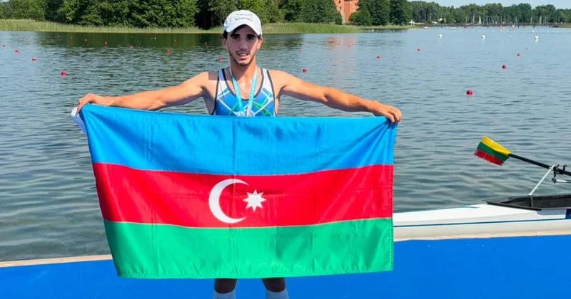Azərbaycan idmançısı Litvada “qızıl” qazandı