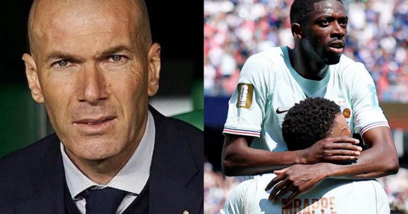Zidan Mbappe və Dembeleni müqayisə etdi