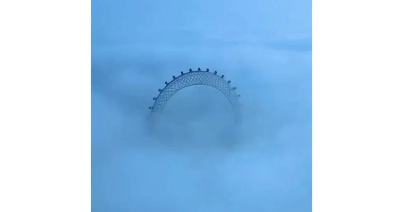 Первое в мире безосевое колесо обозрения ВИДЕО