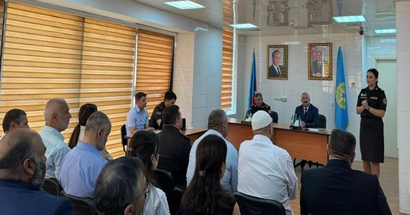 Fövqəladə Hallar Nazirliyi tərəfindən silsilə maarifləndirmə tədbirləri keçirilib FOTOLENT