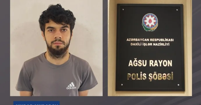 Ağsuda aptekdən oğurluq etdi FOTO VİDEO
