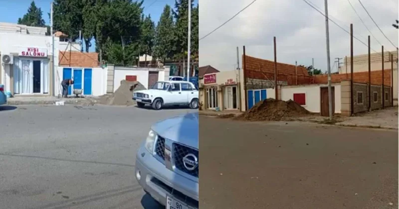 Ağstafada QANUNSUZLUQ: Bələdiyyə ilə əlbir olub vətəndaşın torpağını ələ keçirdilər VİDEO
