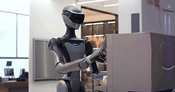 “Haier” insanabənzər robot ev işçisini təqdim etdi…