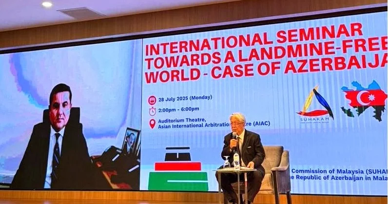 Kuala Lumpur şəhərində “Minalardan azad dünya yolunda Azərbaycan nümunəsi” adlı beynəlxalq seminar keçirilib