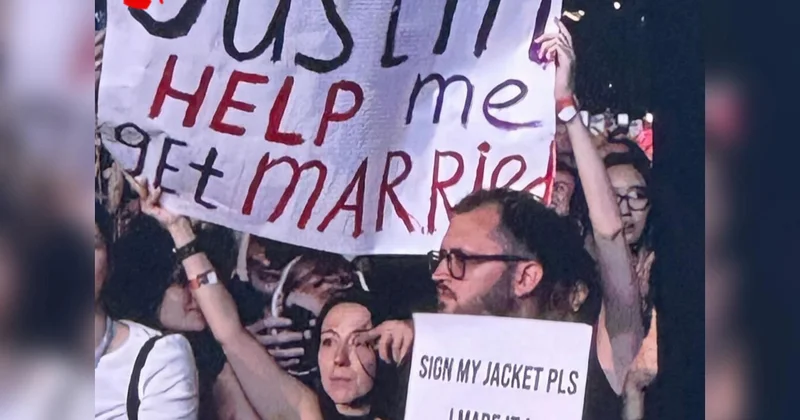 Timberleykin konsertində ərə getmək istəyən qız Rusiyadan gəlibmiş