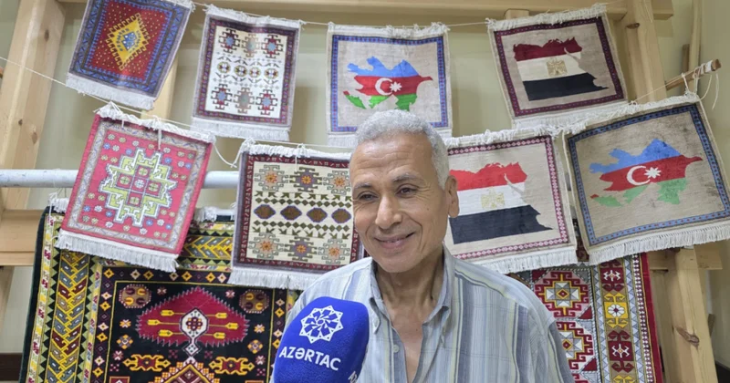 Misirli xalçaçı: Hər naxışa öz ruhumdan nəsə qatıram