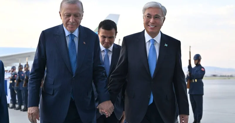 Tokayev rəsmi səfərlə Türkiyədə Ərdoğan şəxsən qarşıladı KONKRET