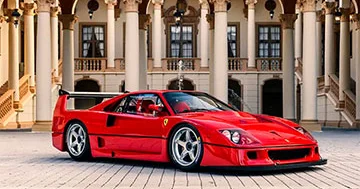 Əfsanəvi Ferrari F40 ın nadir buraxılışı hərraca çıxarılıb...